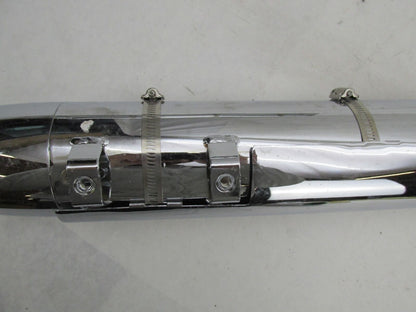 Set of Harley Davidson Touring Chrome After Market Exhaust Mufflers