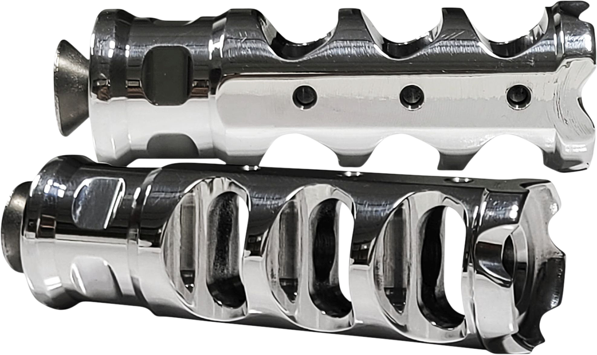 Accutronix Muzzle Break Shifter Peg Chrome Heel/Toe PT320-AKC