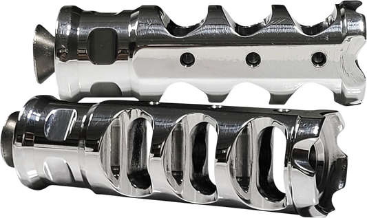 Accutronix Muzzle Break Shifter Peg Chrome Heel/Toe PT320-AKC