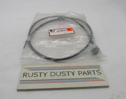 Harley V-Twin 50" XL 52-70 12mm top nut Black Speedometer Cable 36-0512