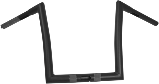 Todd's Cycle 1 1/4" Handlebars 14" Flat Black 0601-3990