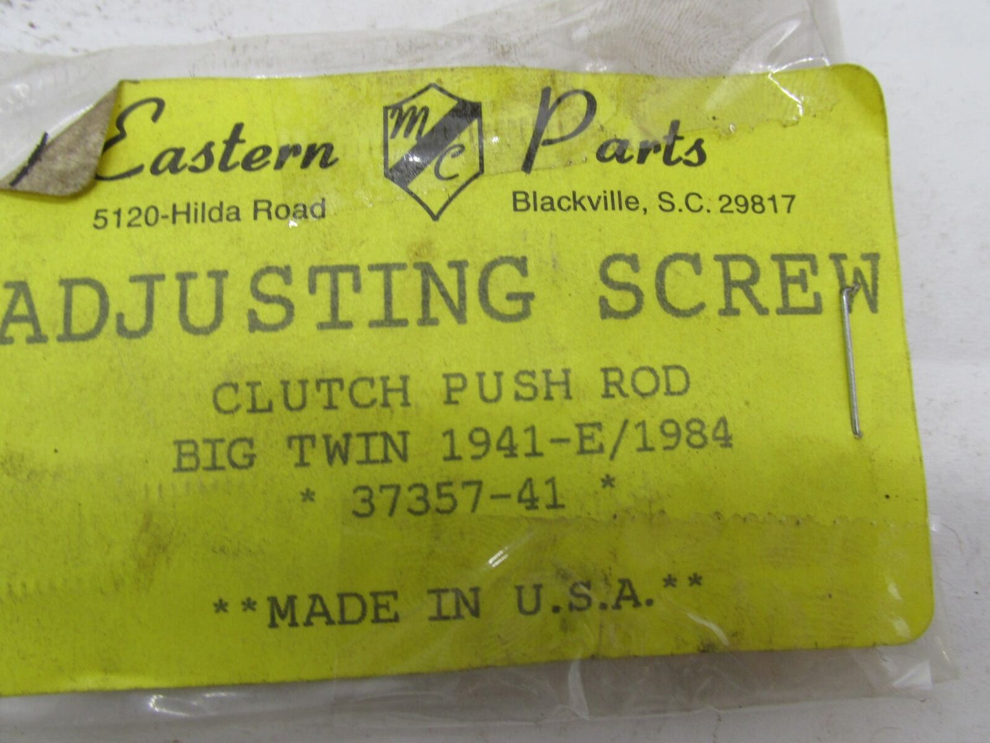 Lot of 4 Harley Davidson Big Twin Clutch Push Rod Adjusting Screw 37357-41