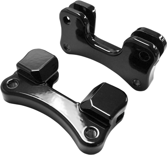 Drag Specialties Fender-To-Fork Adapter for 21in. Wheel Black 1410-0096