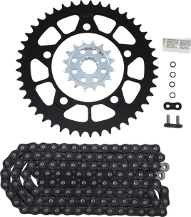 Vortex Chain and Sprocket Kit Black CK7611