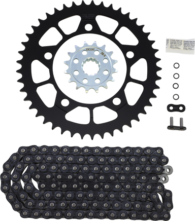 Vortex Chain and Sprocket Kit Black CK7611