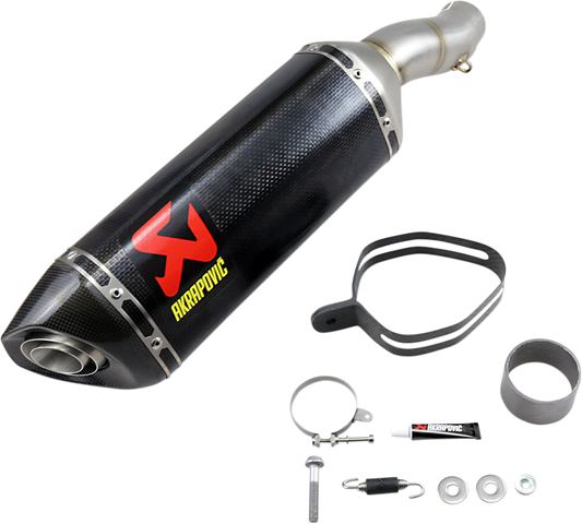 Akrapovic Slip-On Muffler Hexagonal Carbon Fiber Carbon Fiber S-K6SO7-ZC