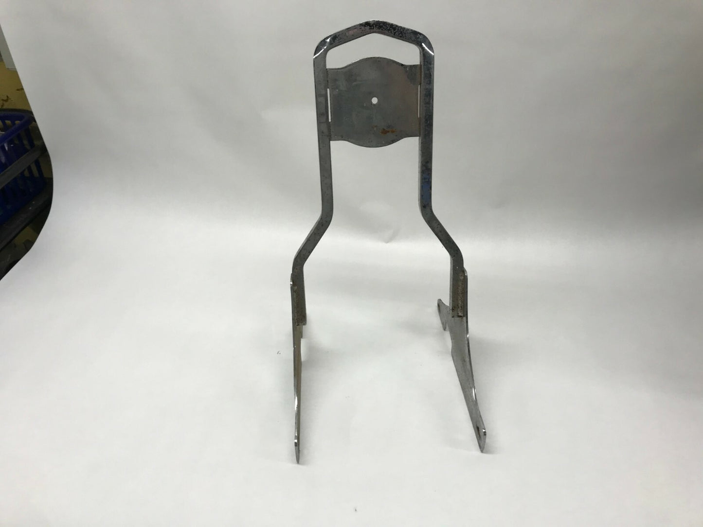 Harley Davidson Softail Sissy Bar Sideplates Chrome FXST FL Upright Ri
