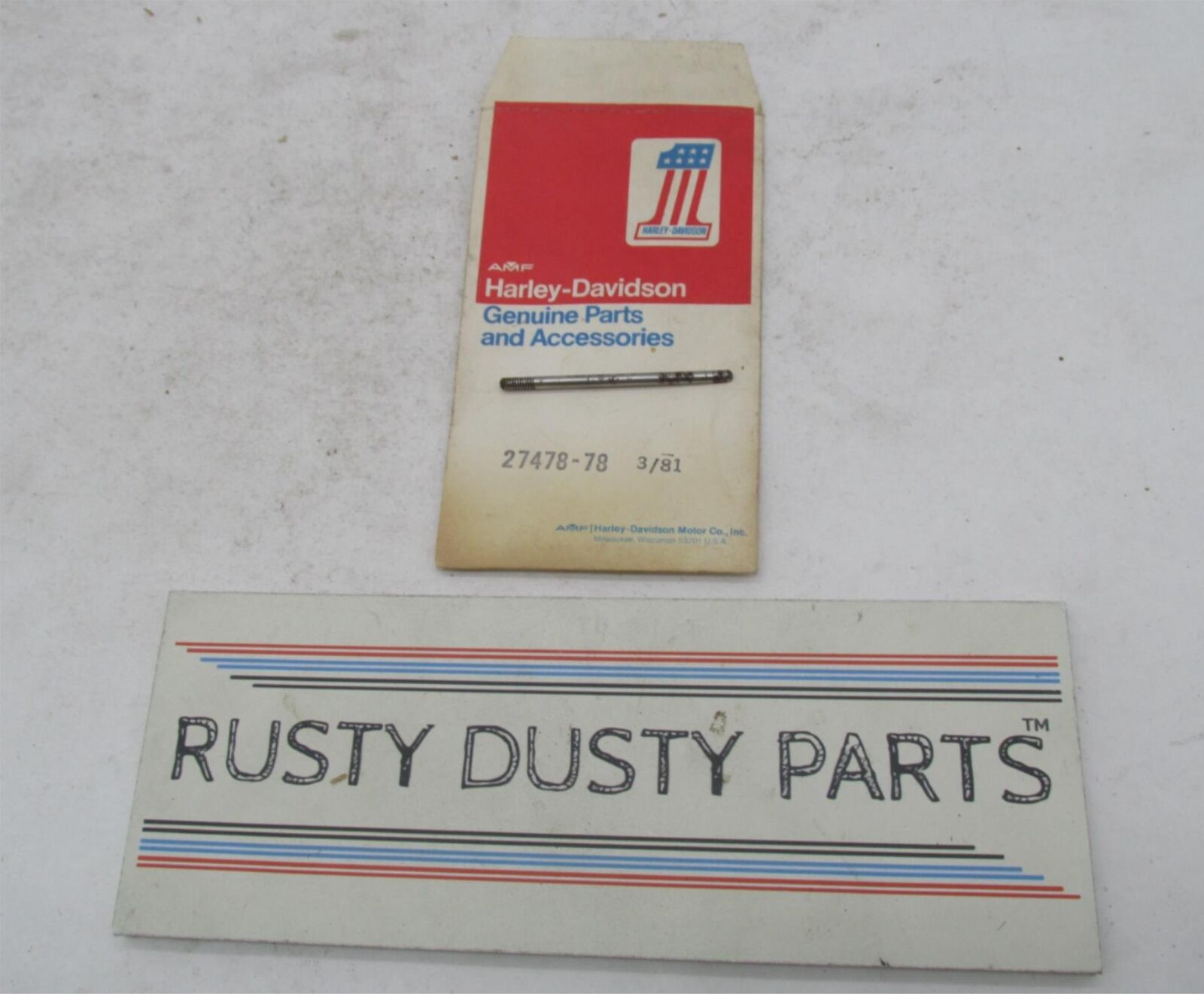 Harley Davidson Genuine NOS Metering Rod # 5 FL 75-78 FX 74-78 Lectron 27478-78