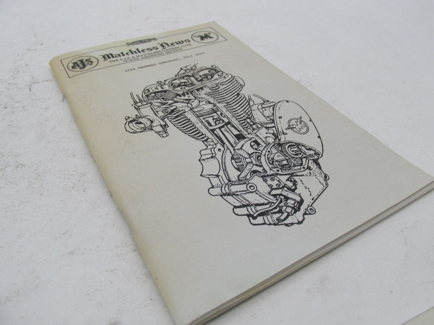 AJS Matchless Owners Club Matchless News 1994 Member Handbook