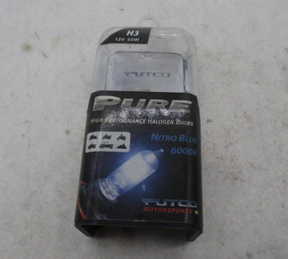 Putco Halogen H3  12V 55W Headlight Nitro Blue Bulb  230003NB-S