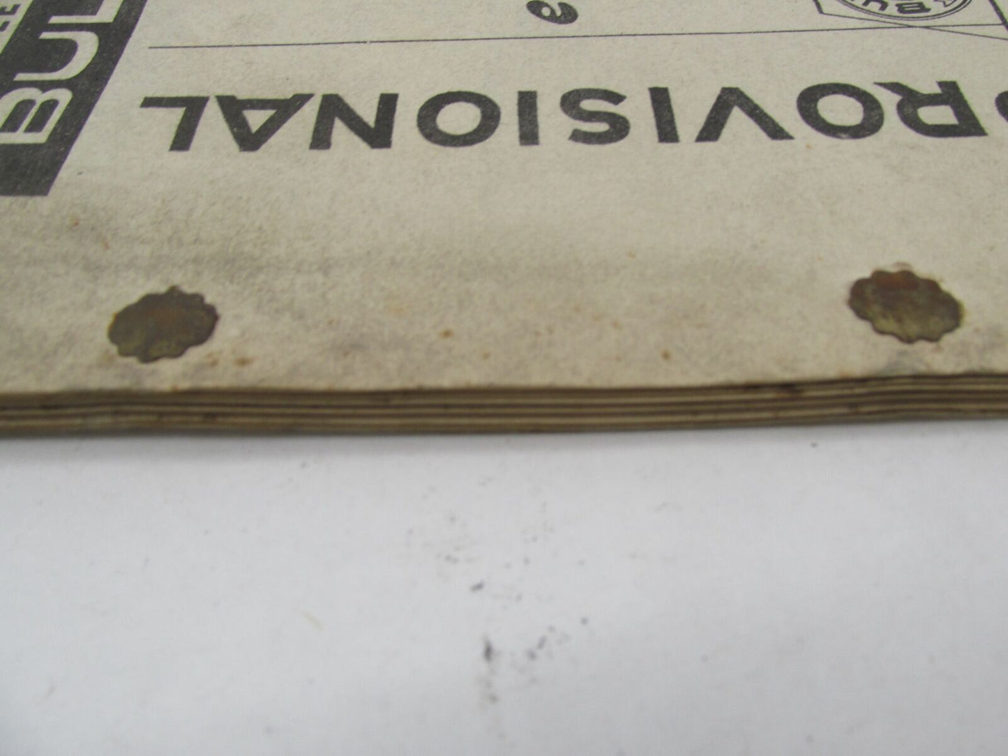 Bultaco Original Provisional 1971 El Montadero Mk2 Parts Catalog List 81.32-P066
