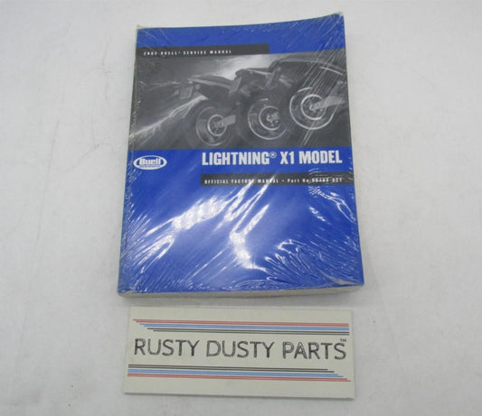 Buell NOS Sealed Official Factory 1997 Lightning X1 Service Manual 99490-02Y