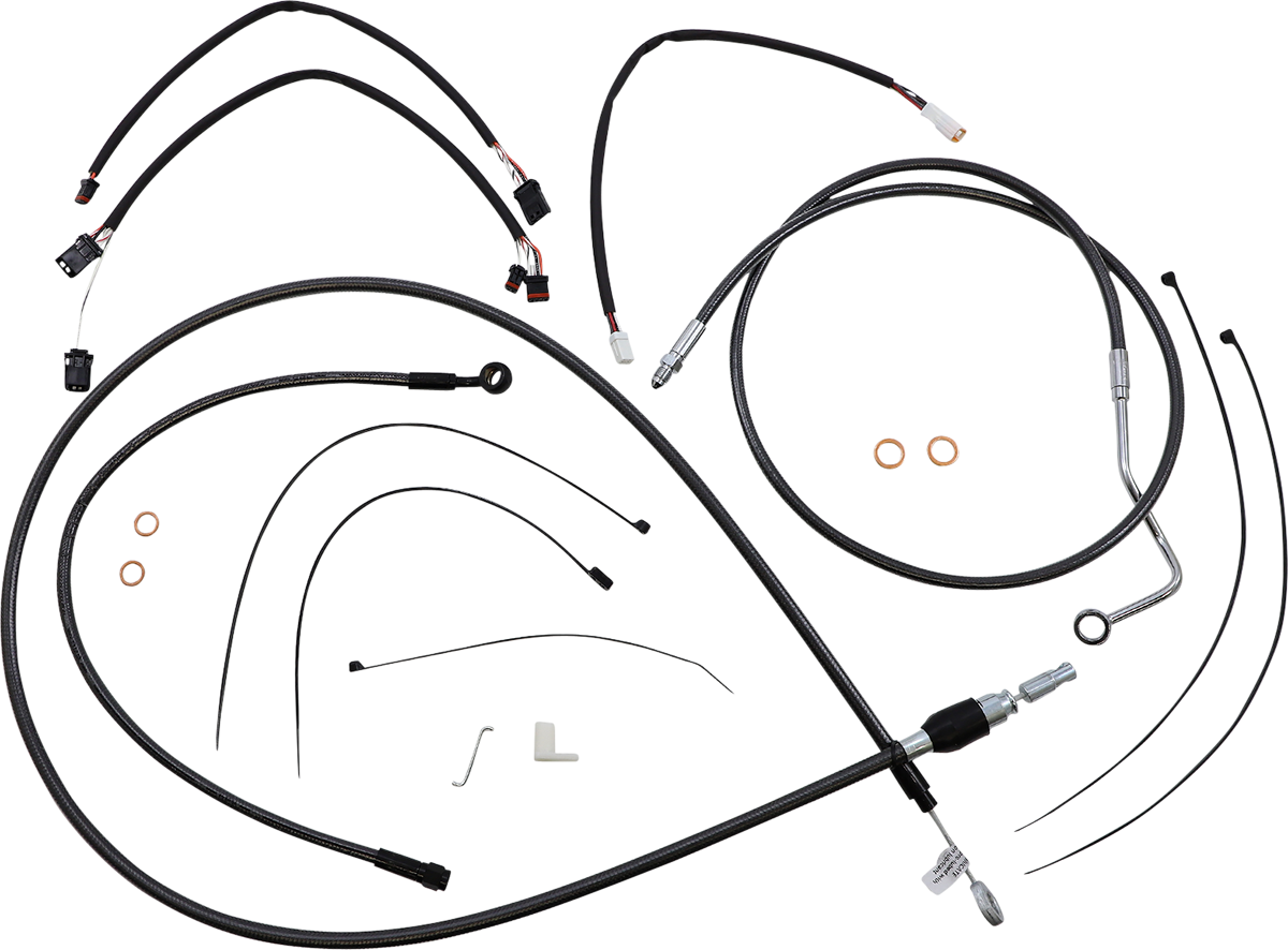 Magnum Black Pearl Designer Handlebar Installation Kit 4871142