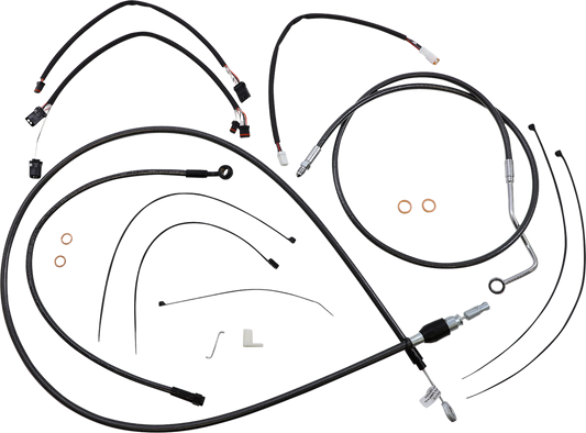 Magnum Black Pearl Designer Handlebar Installation Kit 4871142