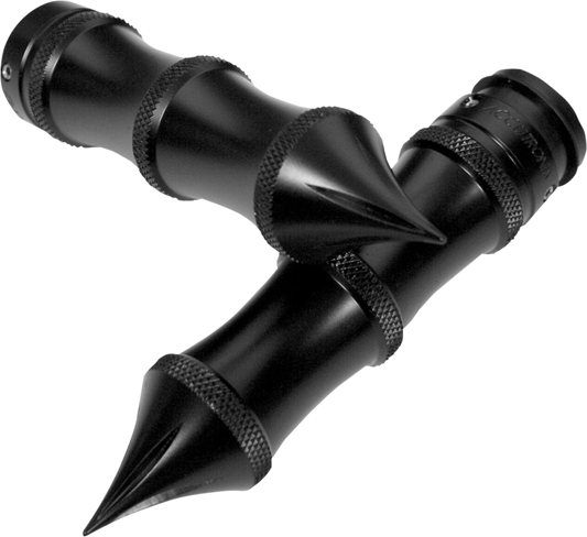 Accutronix Custom Grips — Tribal Black TBW GR101-LB