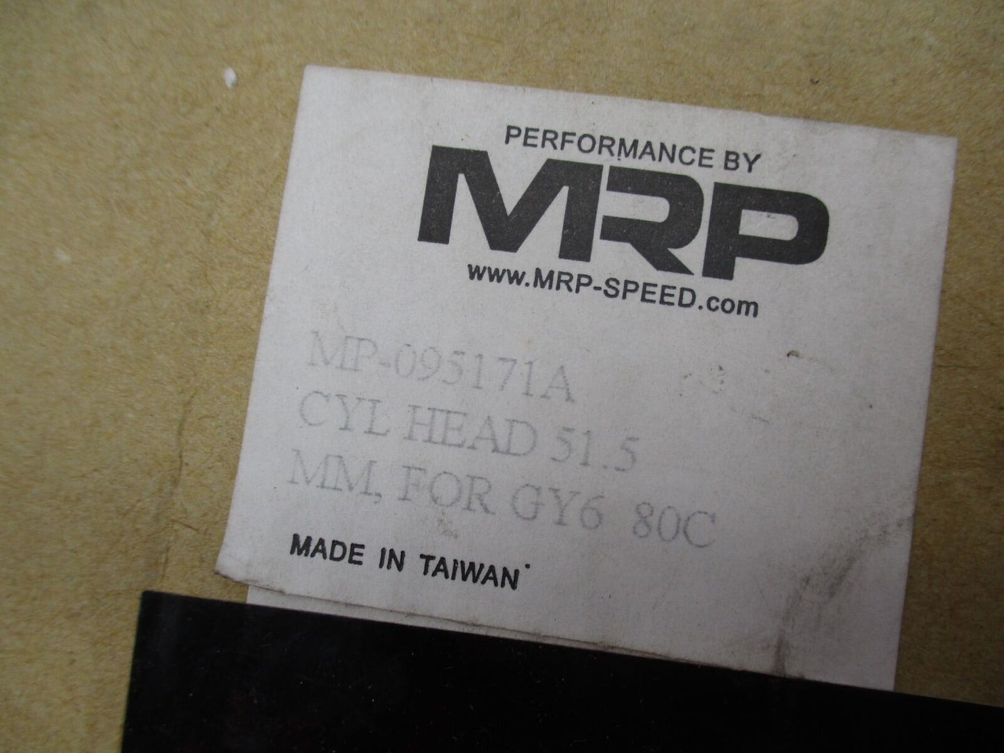 MRP New Old Stock GY6 Scooter Engine Cylinder Head MP-095171A