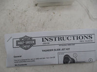 Harley Davidson Genuine Screamin Eagle NOS Carb Thunder Slide Kit 29605-00A