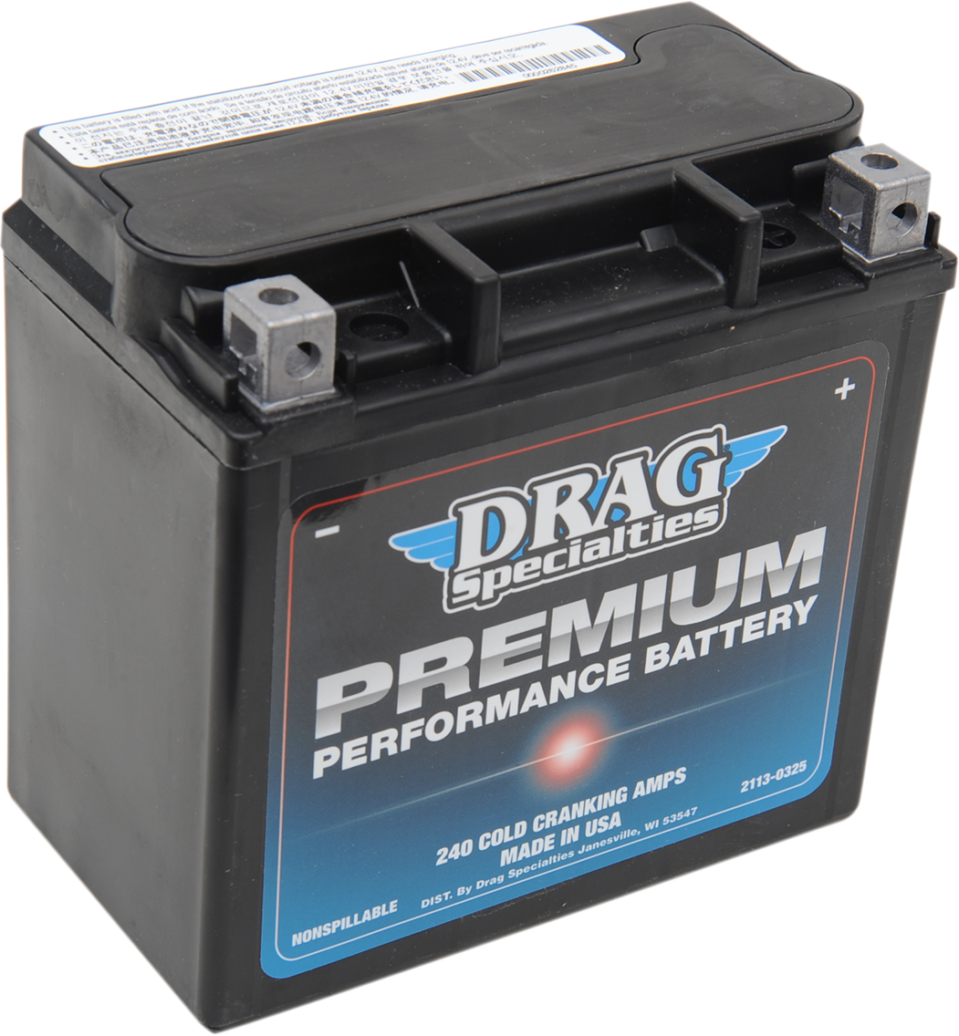 Drag Specialties GYZ High Performance Maintenance Free Battery GYZ16HL 2113-0325