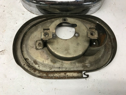 HARLEY SPORTSTER IRONHEAD 1966-69 AIR CLEANER Intake Backing plate & C