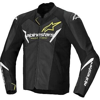 Alpinestars Faster V3 Airflow Leather Jackets Black 48 3103625-125-58