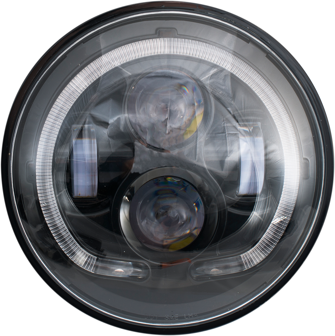 Rivco Products 7" LED Headlight Black LED-130B