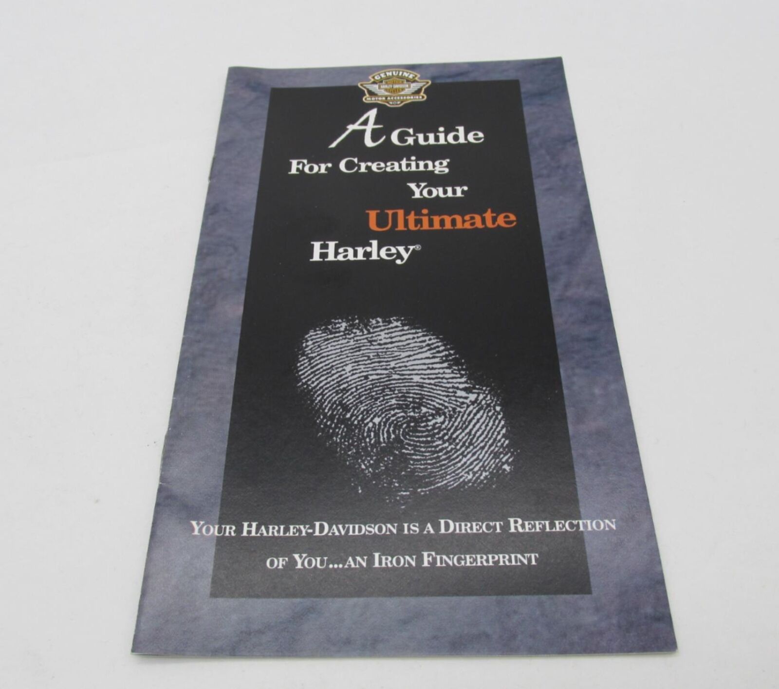 Harley-Davidson A Guide to Creating Your Ultimate Harley Booklet Pamphlet