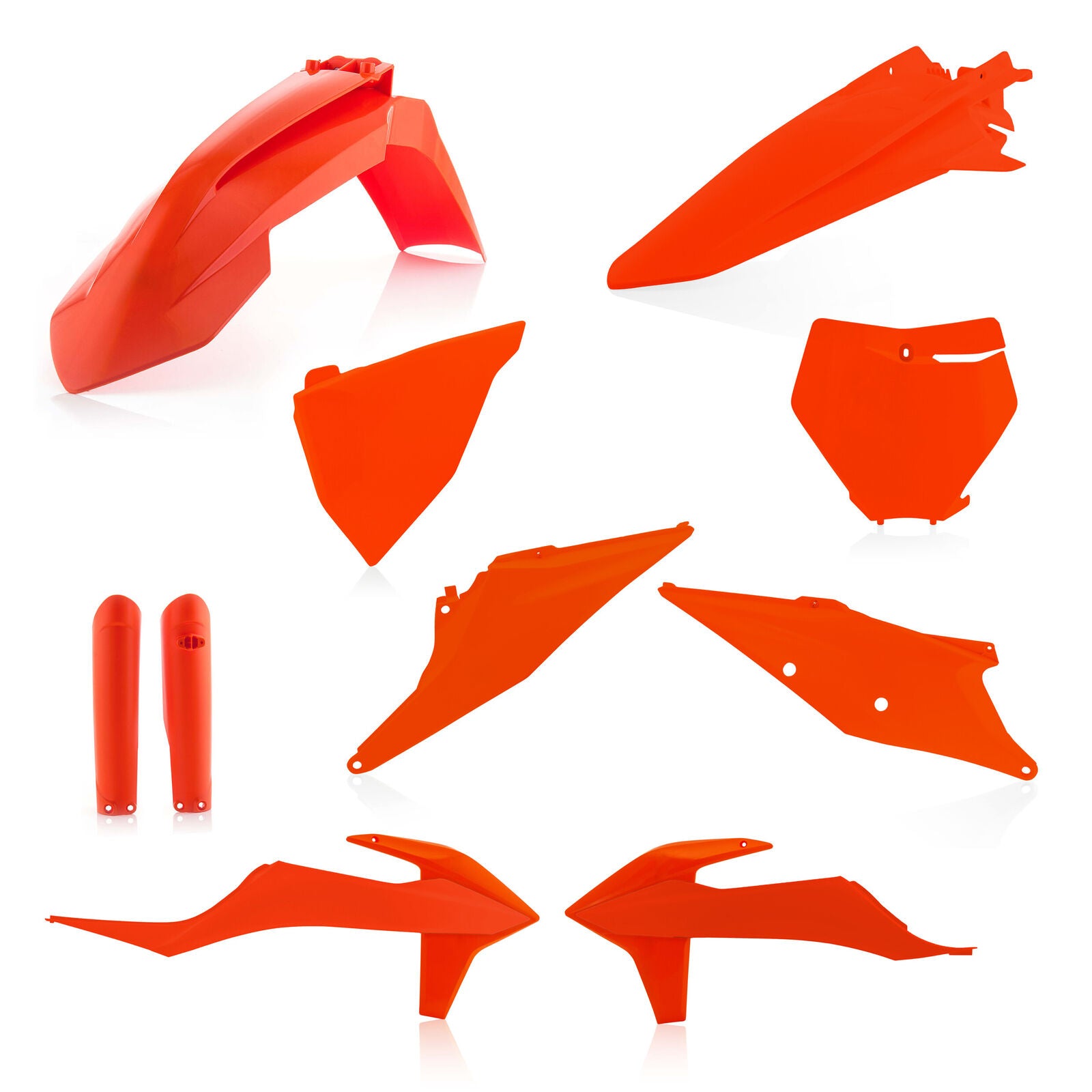 Acerbis Full Plastic Kit Orange 2726495226