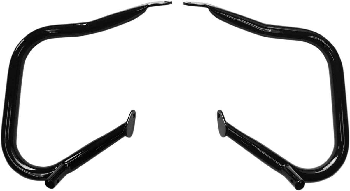 Drag Specialties Big Buffalo Saddlebag Bars Black 0506-0790