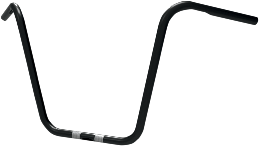 Khrome Werks 1in. Handlebar 16in. Ape (Dimpled and Drilled) - Black 300822