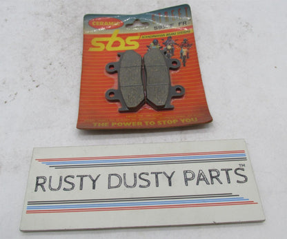SBS Motorcycle Ceramic Street Brake Pads Pad Set 87-90 XRV 750 CBR600 593HF