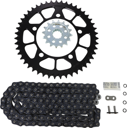 Vortex Chain and Sprocket Kit Black CK7615