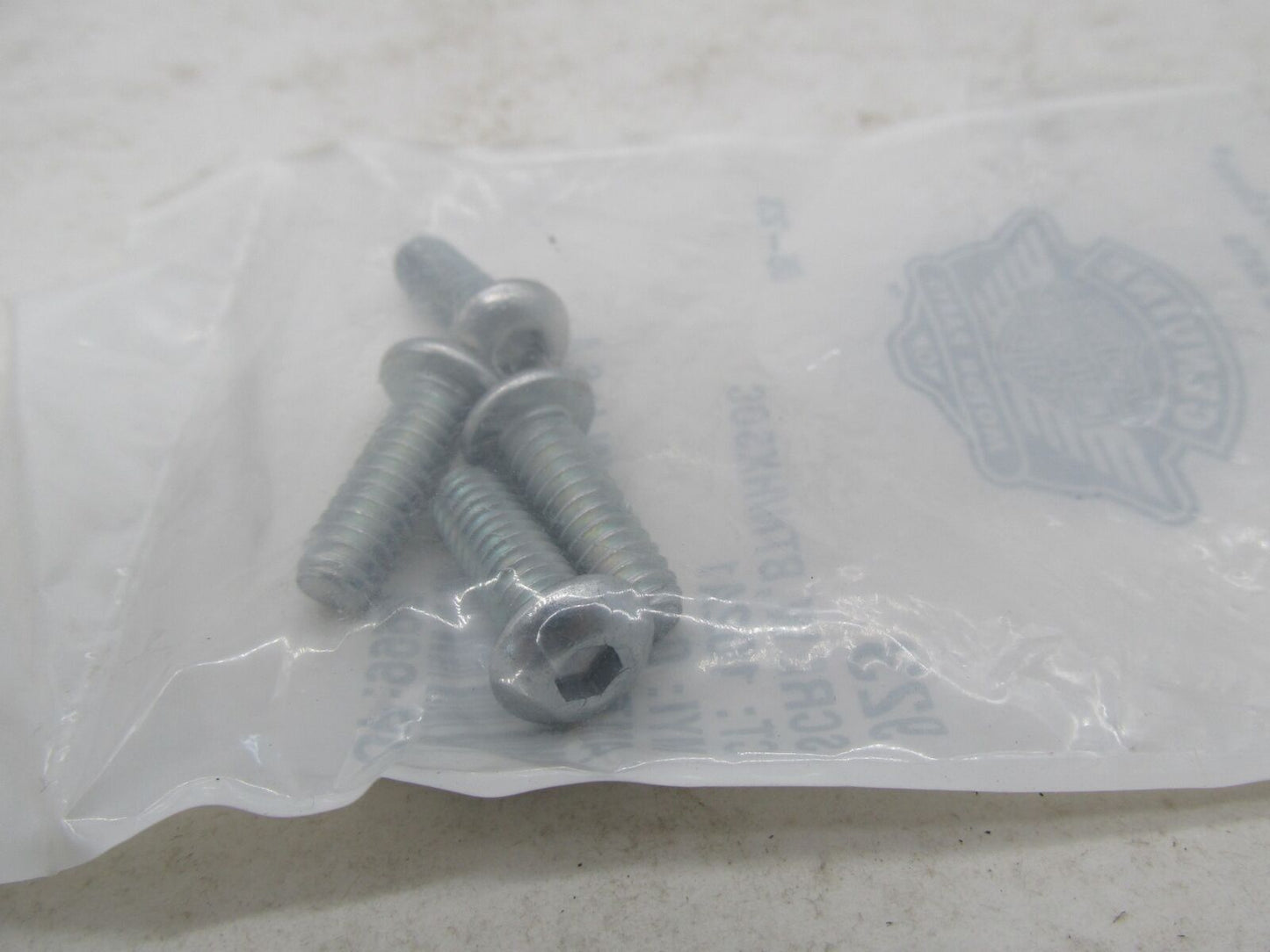 Lot of 4 Hex Harley-Davidson Genuine NOS Socket Screws 923