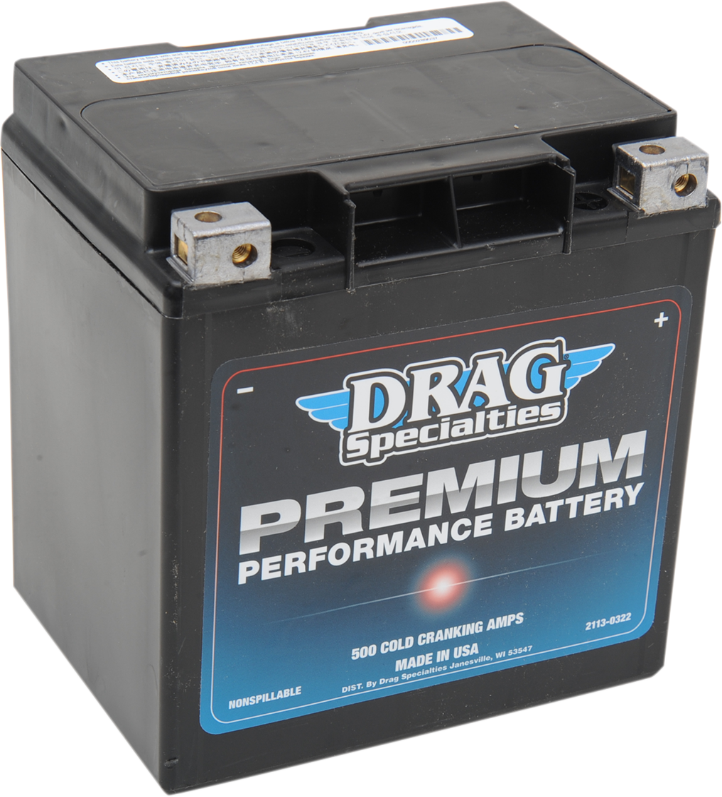 Drag Specialties Premium Performance Battery 2113-0322