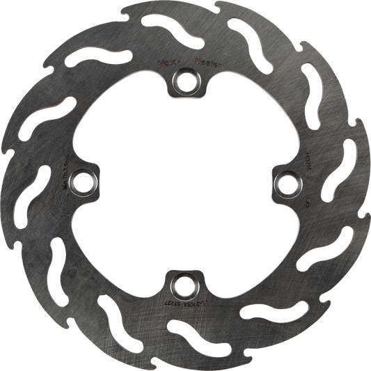 Moto-Master Flame Brake Rotors Rear 110214-PU