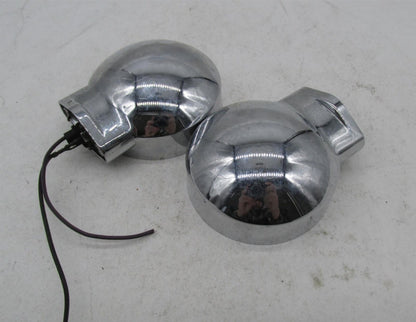Pair of Harley Davidson Genuine Touring Chrome Turn Signal Housings No lenses