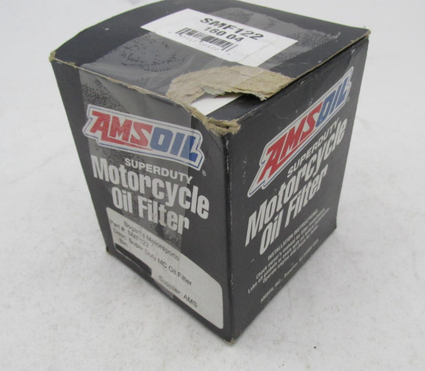 AMSOil NOS Super Duty Motorcycle Oil Filter SMF122