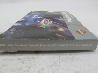 Harley-Davidson Official Factory 2005 Touring Owner's Manual Book 99466-05