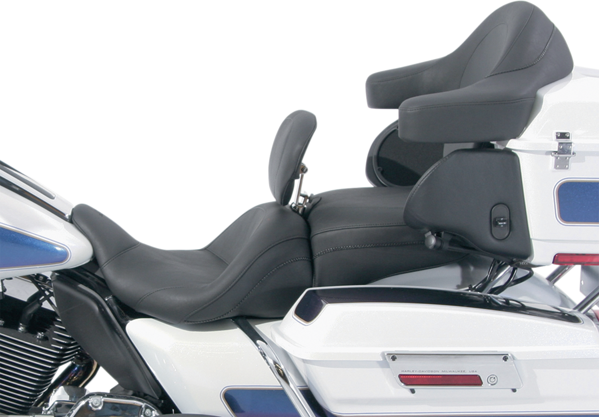 Mustang 1-Piece Lowdown Touring Seat with Driver Backrest 79703