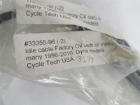 Cycle Tech NOS 1996-2010 Harley Davidson Idle Cable CV Carb or Injected 33355-96