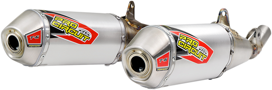 Pro Circuit T-6 Slip-On Silencer Stainless Steel 0111945A2