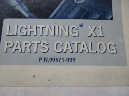 Harley Buell Official Factory 1999 Lightning X1 Parts Catalog 99571-99Y