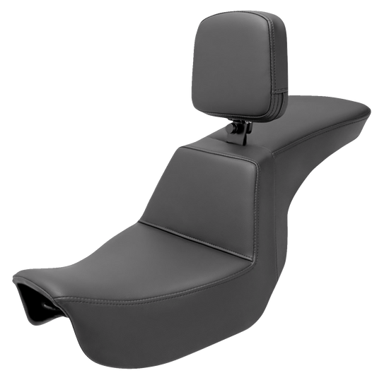 Saddlemen Tour Step Up Seat - Rider Backrest 806-04-194BR