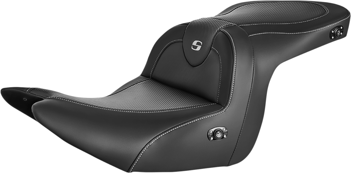 Saddlemen Roadsofa Carbon Fiber Heated Seat Black H18-07-185HCT