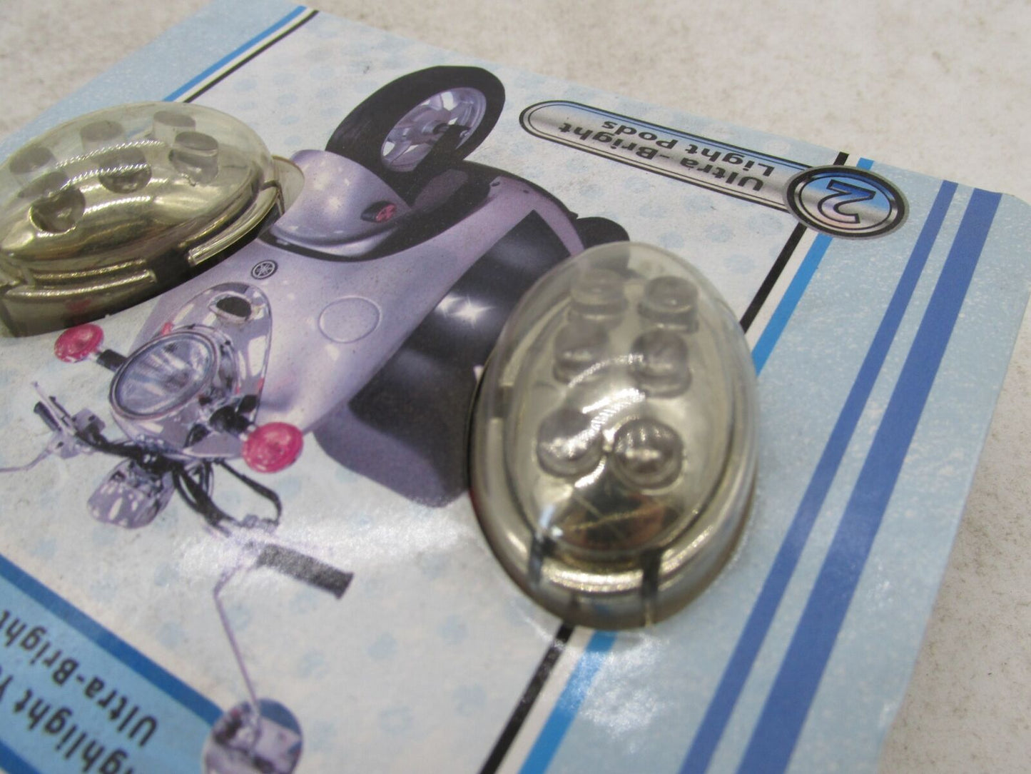 Set of 2 Street FX Scooter Mini Red LED Light Pods