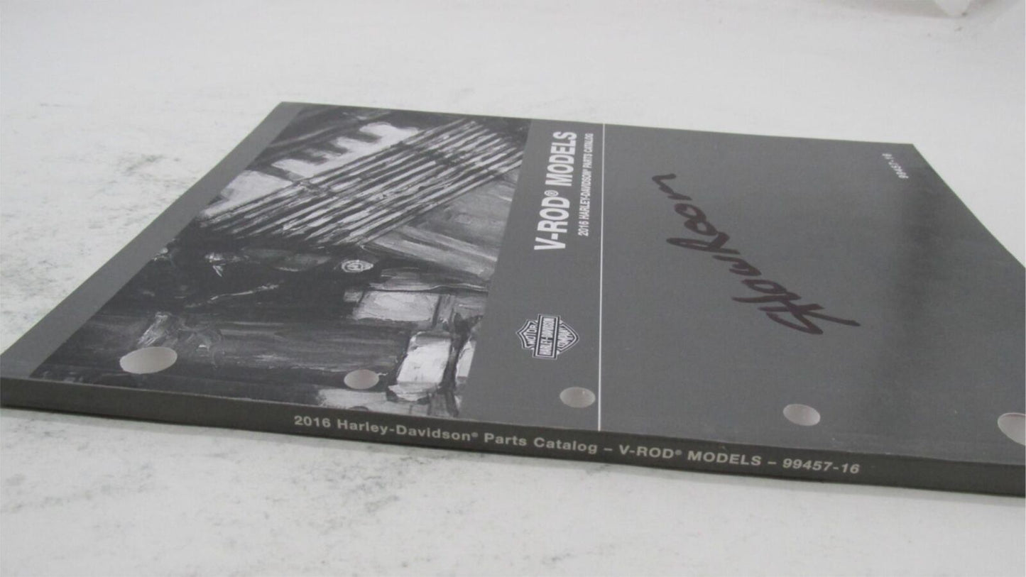 Harley-Davidson Official Factory 2015 V-Rod Models Parts Catalog 99457-16