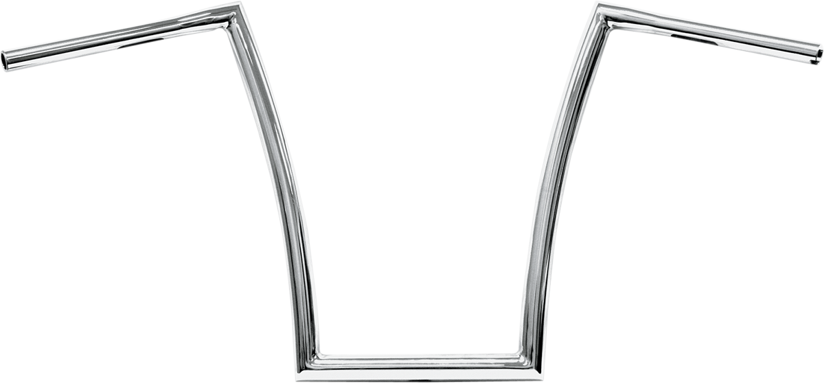 Todd's Cycle 1 1/4" Strip Handlebars 17" Chrome 0601-2722