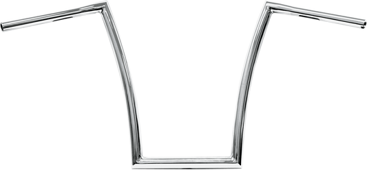 Todd's Cycle 1 1/4" Strip Handlebars 17" Chrome 0601-2722