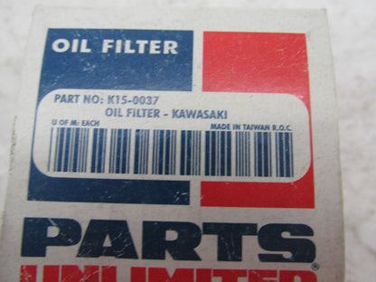 Parts Unlimited Kawasaki Oil Filter K15-0037