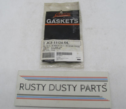 Lot of 4 Harley Davidson Sporster Rubber Cam Gear Cover Oil Seals JGI-11124-DL