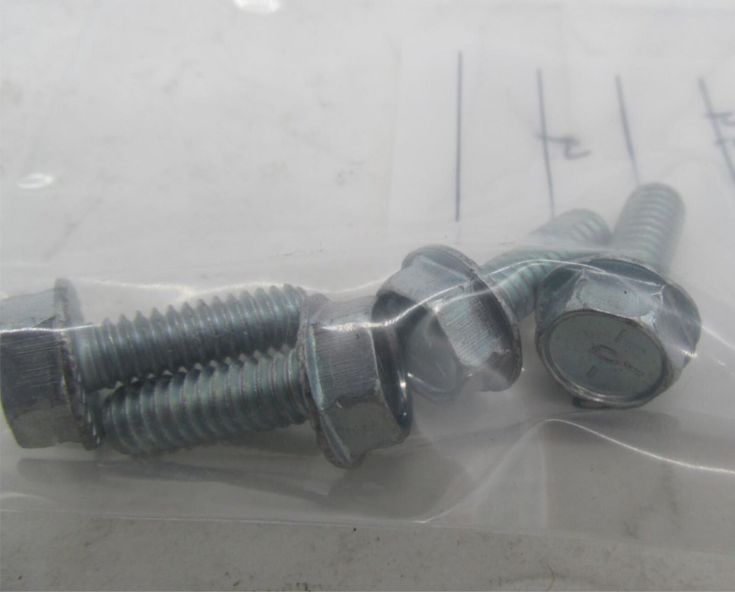 Lot of 4 Harley-Davidson Genuine NOS Flange Screws 3574